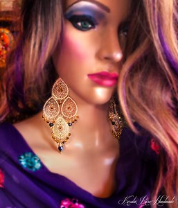 Filigree Chandelier Earrings in Gold or Silver Metal, Delicate Crystal Dangle Drops, Lightweight Teardrop Design, Long Boho Goddess Jewelry - Etsy