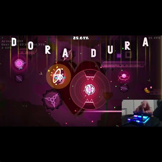 "frame perfect aeternus 360 ship green orbs" #geometrydash #gd #funny