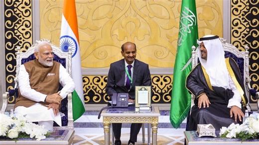 PM Modi holds talks with Saudi Crown Prince, both condemn terror attack in J&K