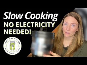 How to Use a Thermal Cooker #foodstorage