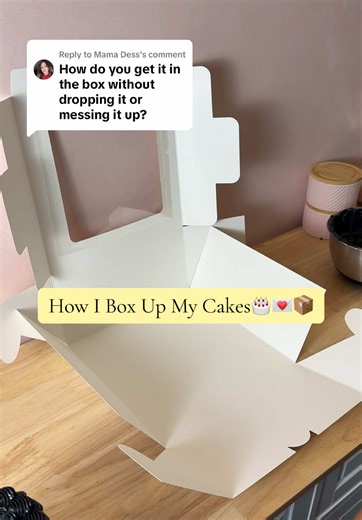 How to Properly Box Up Cakes Without Smudging