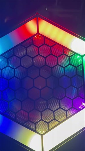 Dynamic 200W Hexagonal Pixel Control LED Background Light for Stage Design