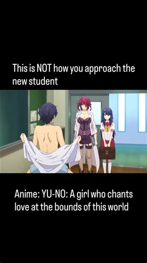 TheWnder on Instagram: "YU-NO: A Girl Who Chants Love at the Bounds of This World is a sci-fi mystery anime that follows Takuya Arima, a high school student whose scientist father mysteriously disappears after researching parallel worlds. Before vanishing, his father leaves behind a strange device that allows Takuya to travel between different timelines and alternate realities. As Takuya uses the device, he becomes entangled in multiple storylines involving classmates, teachers, and mysterious f