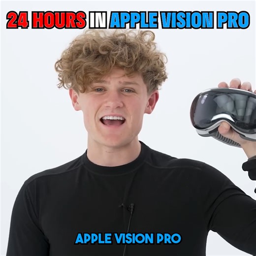 I Survived 24 Hours in Apple Vision Pro! 😳👀 | Ryan Trahan