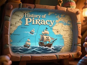 History Of Piracy | Pirate History For Kids | Kids Educational Pirate Video | Who Were Pirates | Kid