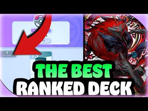 BEST Zoroark Player Goes On 9 Win streak (BEST RANKED DECK)!!!