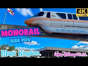 Walt Disney World Monorail Ride-Transportation and Ticket Center (TTC) to Magic Kingdom