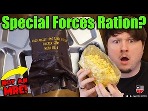 Legendary MRE: 1980's LRP Food Packet (Taste Test) 🇺🇸 Vintage US Military Long Range Patrol Ration
