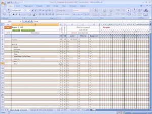 Cost to Complete for Construction in Excel