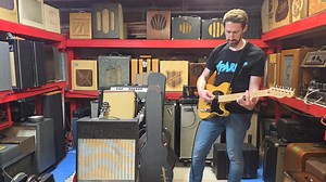 Tim Bradley on Walter Becker’s Watkins Custom 15. | Toms-Amps.com