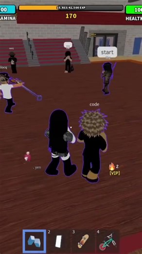 Epic 7-0 Victory in Fight in School Roblox