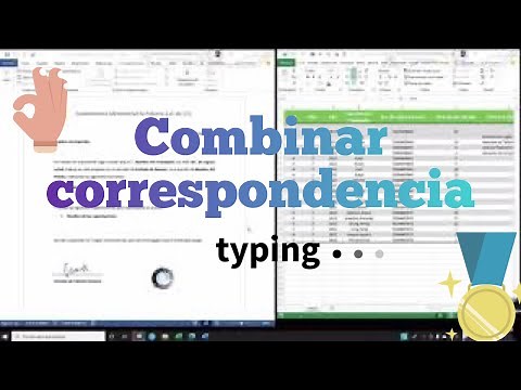 🗳Como VINCULAR EXCEL Y WORD para crear Cartas SÚPER RAPIDO (Combinar Correspondencia) 📑