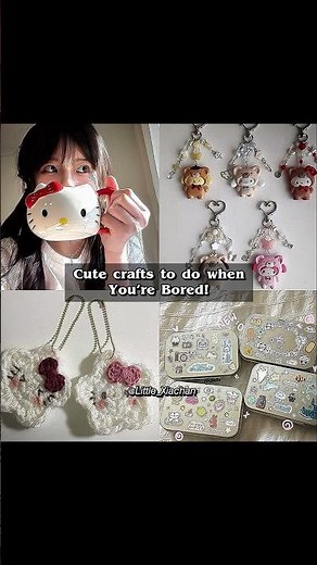 Cute Crafts to do when You're Bored! 🌸 #aesthetic #craft #diy #explore #fyp #trending
