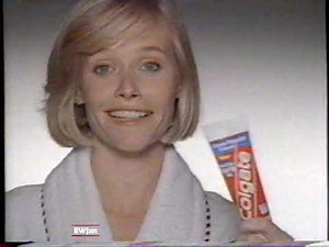 1993 Colgate Stand Up Tube "Say goodbye to messy toothpaste" TV Commercial