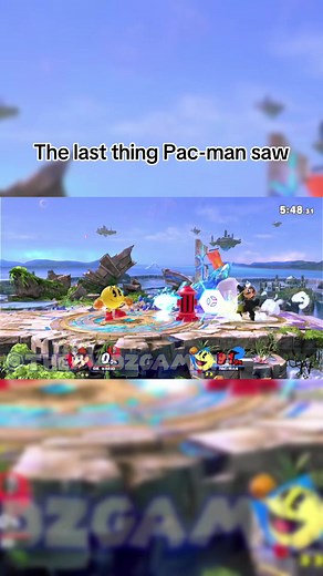 Pac-Man's Fiery Smash Bros. Finale