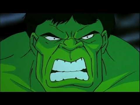 Hulk and The Leader First Transformation (**1980 Classic **) | The Incredible Hulk (1982)