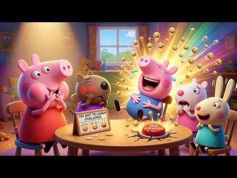 Try Not to Laugh 😂🐷 Peppa Pig & Friends Fail When George Breaks the Game | Funny Peppa Pig Animation
