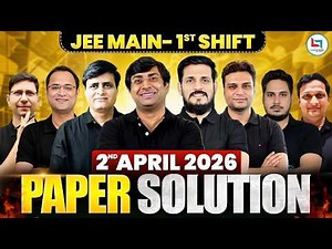 JEE Main 2026 - 1st Shift Paper Solution 🔥 JEE Main PYQS 🎯 Careerwill JEE Online #jee #jeemain