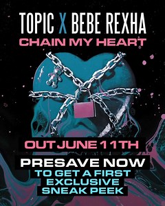 "Chain My Heart" with Topic out Friday ⛓️❤️ Click the link for a preview umg.lnk.to/ChainMyHeart | Bebe Rexha