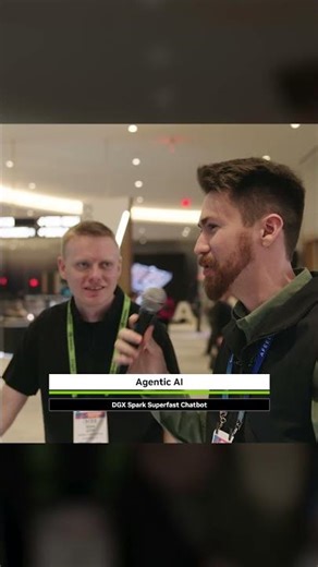 DGX Spark Lights Up the Show Floor at CES