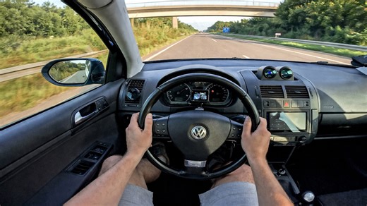 Diesel Polo with big turbo is seriously fast