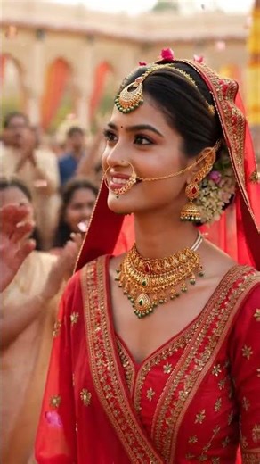 Royal Indian Wedding! Pure Love + Elegance, So Beautiful! 🇮🇳 #wedding #india
