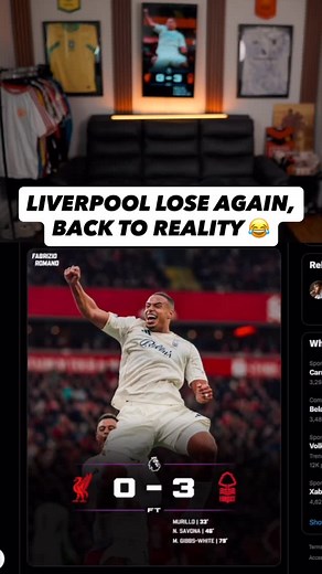 138K views · 24K reactions | don't watch the ending, very sad news #liverpool #nottinghamforest #premierleauge | Matty FC | Facebook