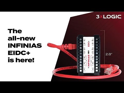 INFINIAS EIDC+ Door Controller Overview | 3xLOGIC Access Control