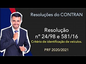 PRF 2020/21 | CTB + Contran Resolutions | Resolution 24/1998 and 581/2016 | Cargo Transportation