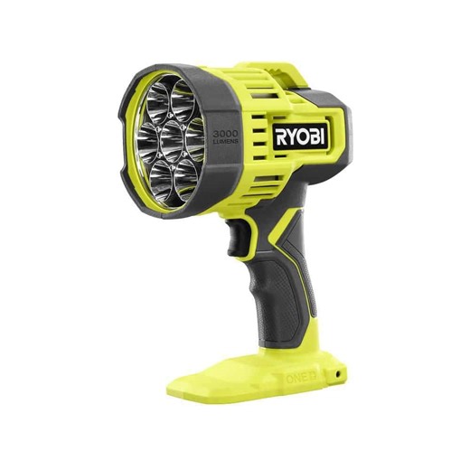 Check The Home Depot's Q&A Before Buying: RYOBI ONE+ 18V LI Crdls Lighting Combo Kit with (1) LED Magnetic Task Light, (1) LED Spotlight, (1) Flexible LED Clamp Light