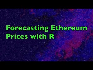 Forecasting cryptocurrency Ethereum prices with R | Application of Time-Series Analysis