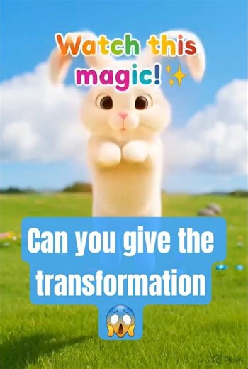 Magic Bunny to Lion Transformation | WOW Animal Change!