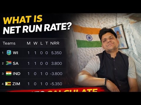 What is Net Run Rate? | How to Calculate NRR in Cricket with Example #NetRunRate #NRRCalculation