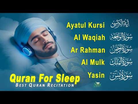 Healing Quran for Deep Sleep | Al-Fatiha,Ayatul Kursi,Surah Ar-Rahman, Al-Mulk, Yasin - Alaa Aqel