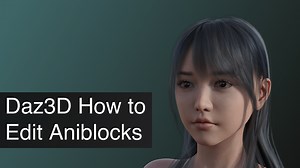 Daz3D How to Edit aniBlock Sequences - RenderGuide.com