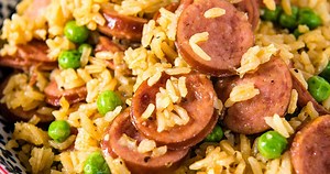 Easy Instant Pot Sausage and Rice (Recipe   Video) - Adventures of Mel