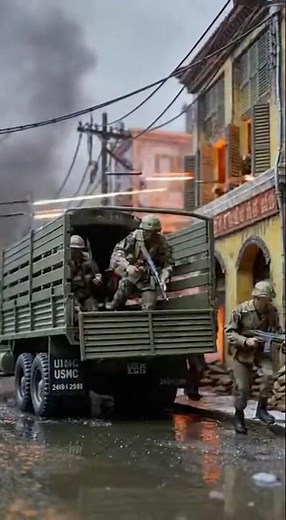 Miniatures — Vietnam War Battle of Huế | Cinematic Urban Block‑By‑Block Fighting — 4K Ultra HD
