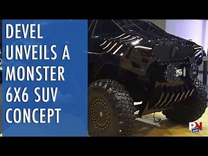 Devel Unveils A Monster 6x6 SUV Concept