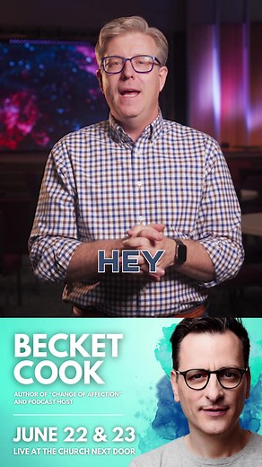 Hope you'll be at the church this weekend to hear Becket Cook! He is the author of "A Change of Affection" and has a popular YouTube channel with a powerful testimony about how God radically altered his life path. 📍 The Church Next Door 📅 Saturday 6/22 at 5pm 📅 Sunday 6/23 at 9:20am, 11am #church #prayer #faith | The Church Next Door