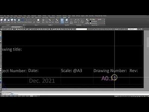 Autocad Layout Generator (using an Autolisp program written by me)