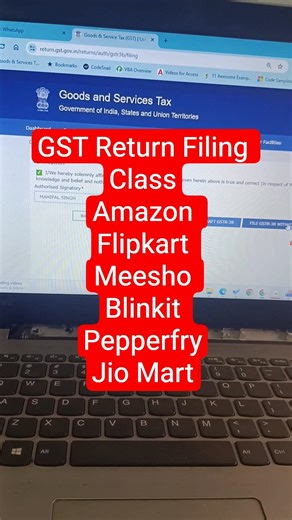 gst return filing full course