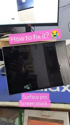 Microsoft surface pro stuck.... #surfacepro #bootlooping #fix_boot