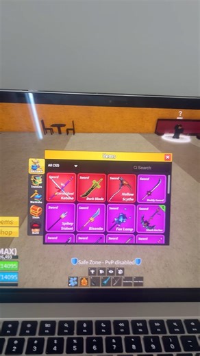 How a staked bloxs fruit account looks like #roblox