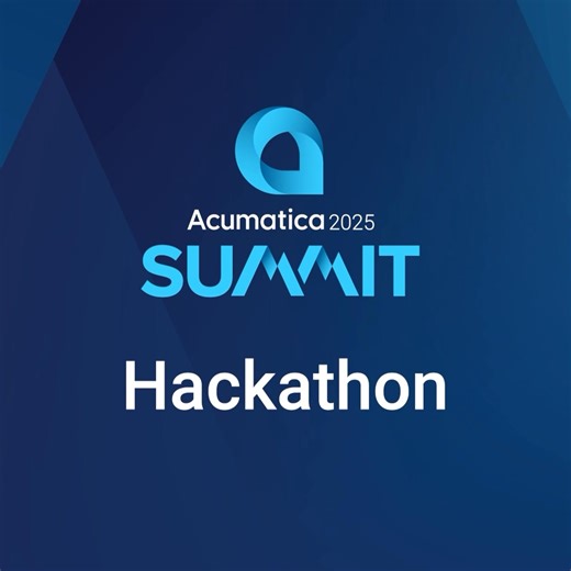 The #AcumaticaSummit 2025 Hackathon was an incredible success! Amazing ideas, collaboration, and innovation all around. Thank you to everyone who participated! 💻 | Acumatica