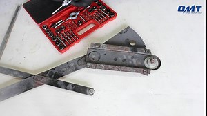 ORION MOTOR TECH 86pc Tap and Hex Die Set in SAE and Metric | Titanium Coated Steel Tap Set and Die Tool Set for Homeowners Mechanics Metric Standard Internal External Threading(Iron Case)