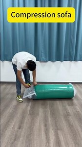 Sofa Compression Process in Our Factory | Behind the Scenes #compressedsofa