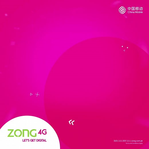 2.5K views · 92 reactions | Now recharge your Zong account through My Zong App, anytime and anywhere and pay through debit/credit cards, JazzCash or easypaisa wallets! #LetsGetDigital with #Zong4G | Zong | Facebook