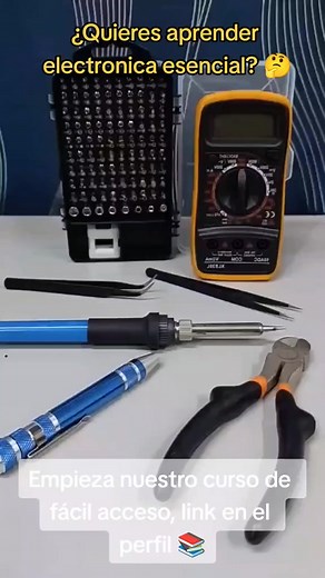 ⚡️ ¿Quieres aprender los fundamentos de la electricidad y desarrollar habilidades prácticas para hacer tus propios arreglos eléctricos? 🤔🔌 ¡Nuestro curso de electricidad es justo lo que necesitas! 💡👨‍🔧👩‍🔧 Aprende cómo funcionan los circuitos eléctricos, cómo hacer conexiones seguras y cómo diagnosticar y reparar fallas eléctricas comunes. 📚💻🛠️ Con nuestro curso, estarás listo para solucionar cualquier problema eléctrico que se presente. ¡Únete hoy mismo! ⚡️🎓🔧 #electricidaddomiciliari