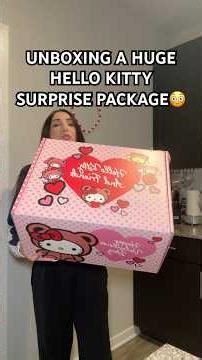 HELLO KITTY HAUL😍 #hellokitty #hellokittyfinds #hellokittyhaul #hellokittyfinds #prhaul #surprise