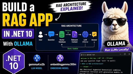 Master RAG with .NET 10 and Ollama | Ayush Mandal posted on the topic | LinkedIn